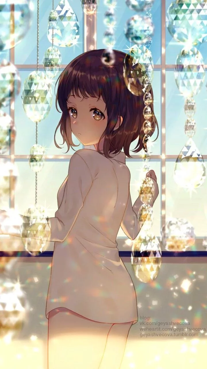 Anime nữ tóc ngắn cute